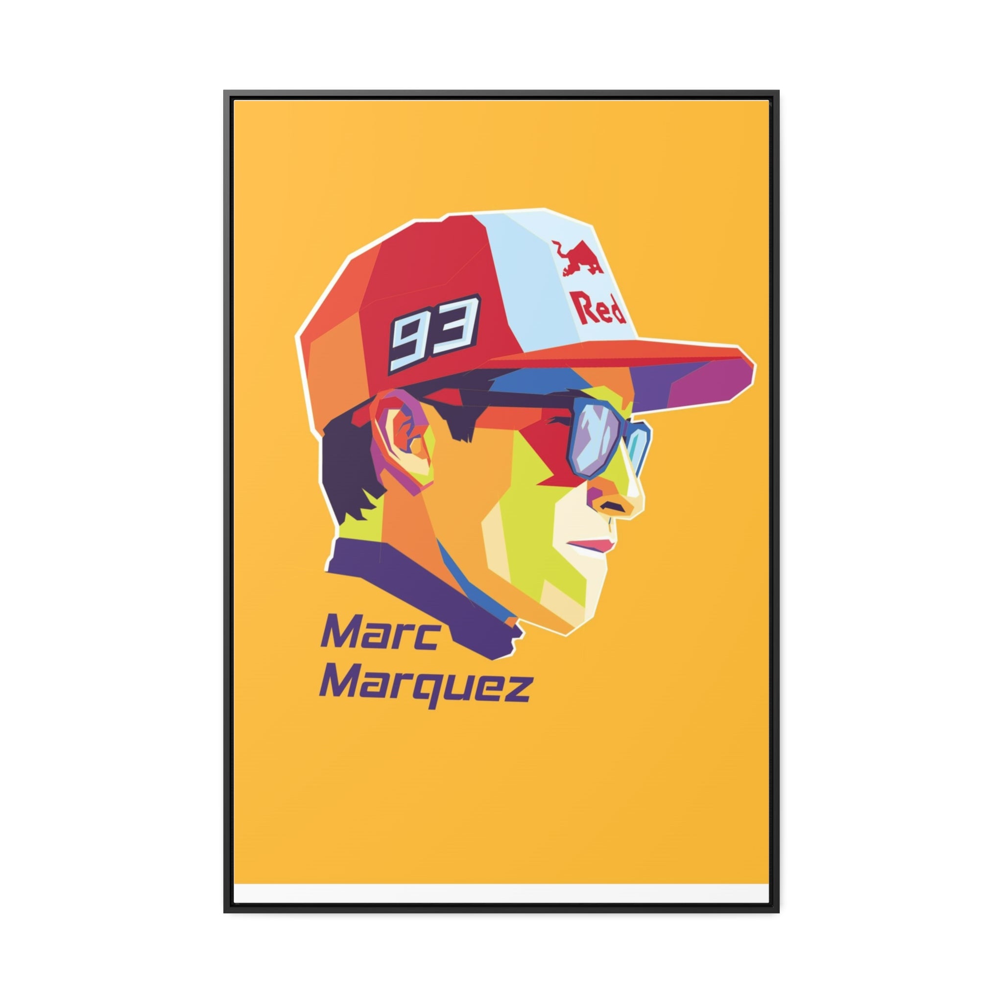 Marc Marquez Gallery Canvas Wraps, Vertical Frame