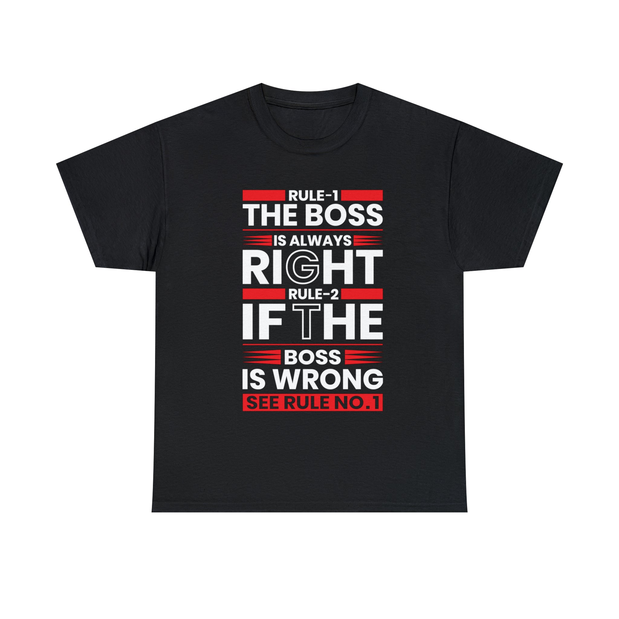 Unisex Cotton T-Shirt - Boss Rule