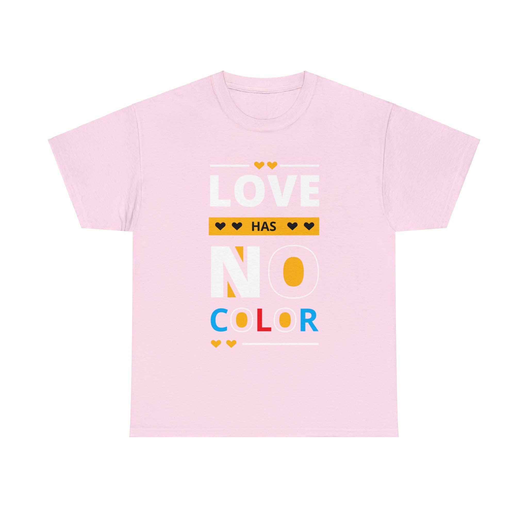 Unisex Cotton Tshirt - Love Has No Color