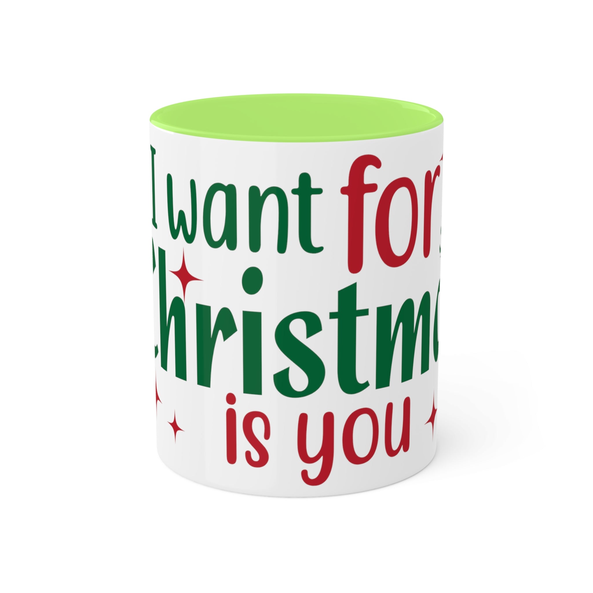 Cozy Moments Mug: 'All I Want for Christmas is You' - A Heartwarming Gift for Your Beloved