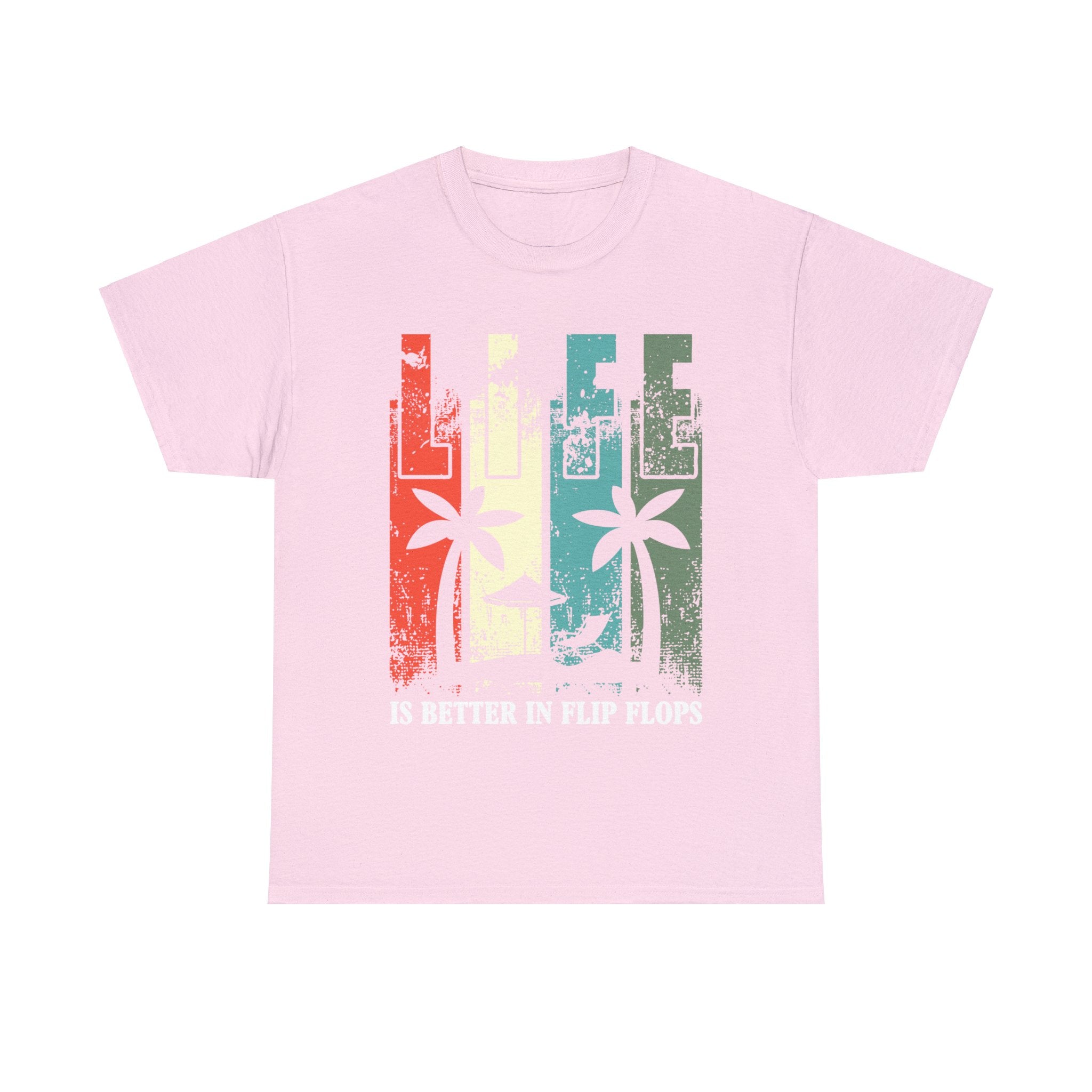 Unisex Cotton Tshirt - Life Is Better