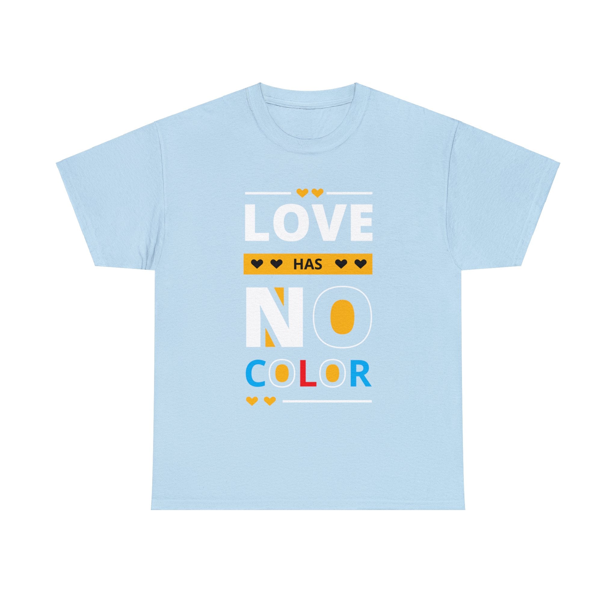 Unisex Cotton Tshirt - Love Has No Color