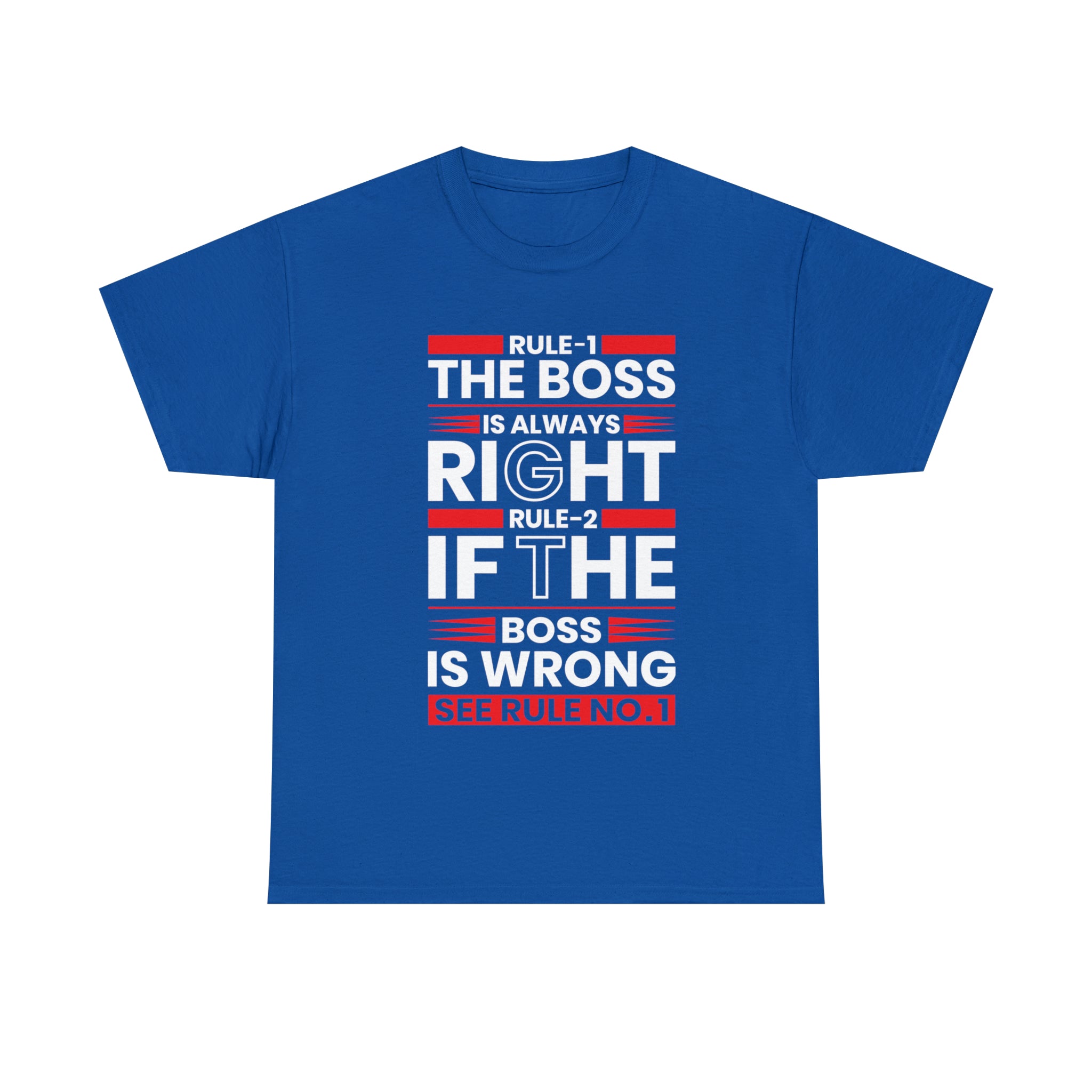 Unisex Cotton T-Shirt - Boss Rule