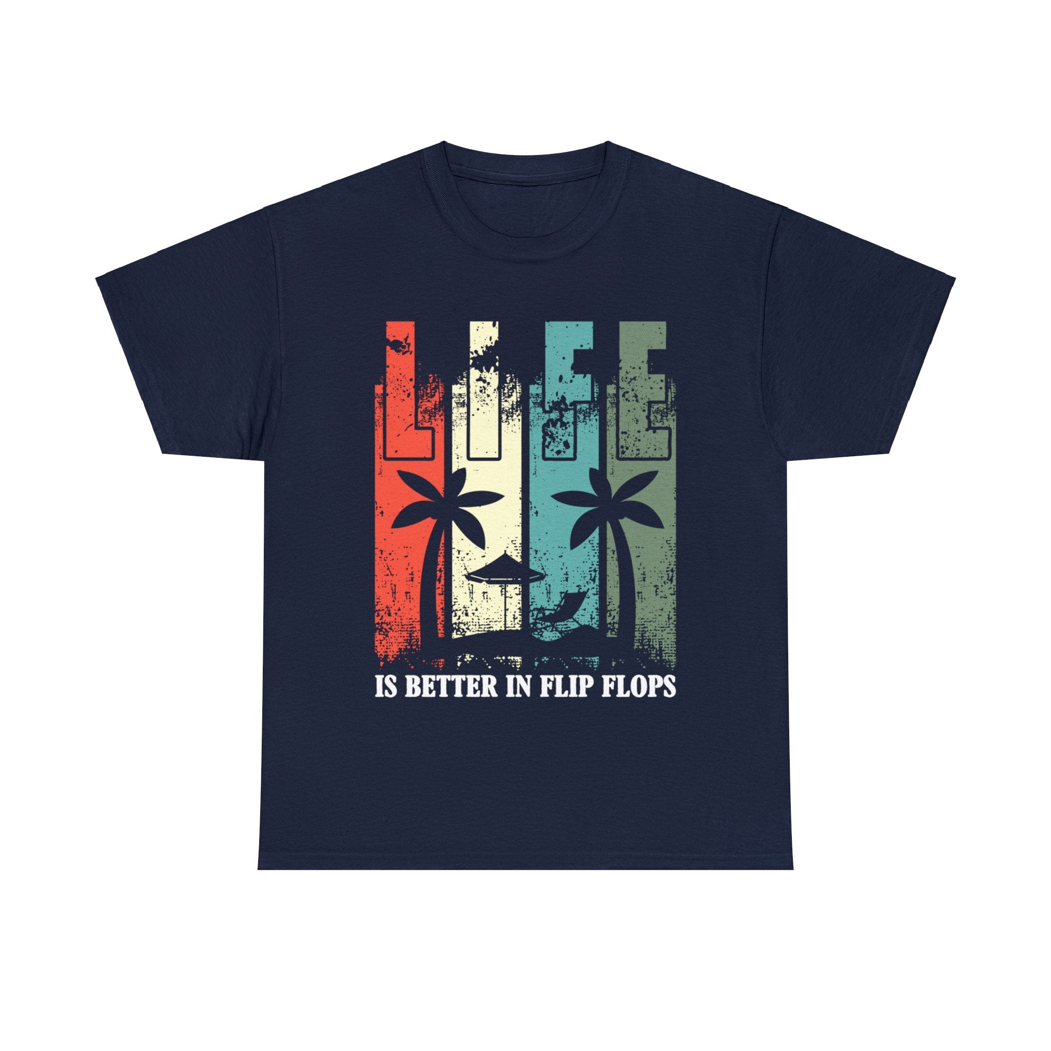 Unisex Cotton Tshirt - Life Is Better