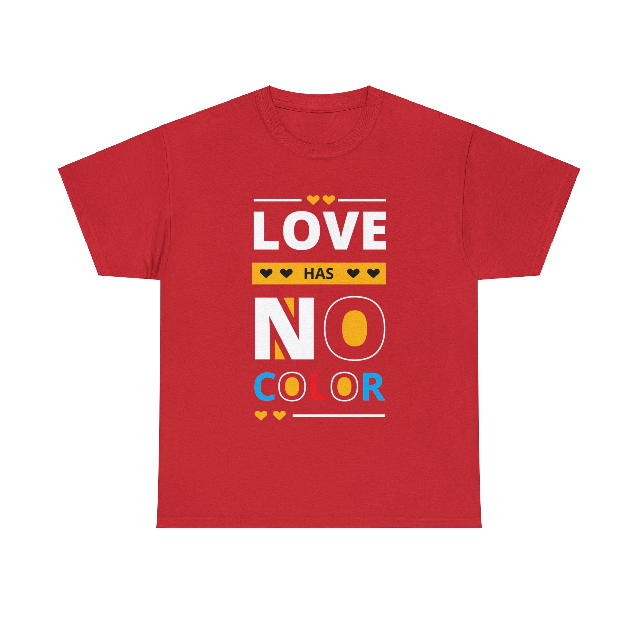 Unisex Cotton Tshirt - Love Has No Color