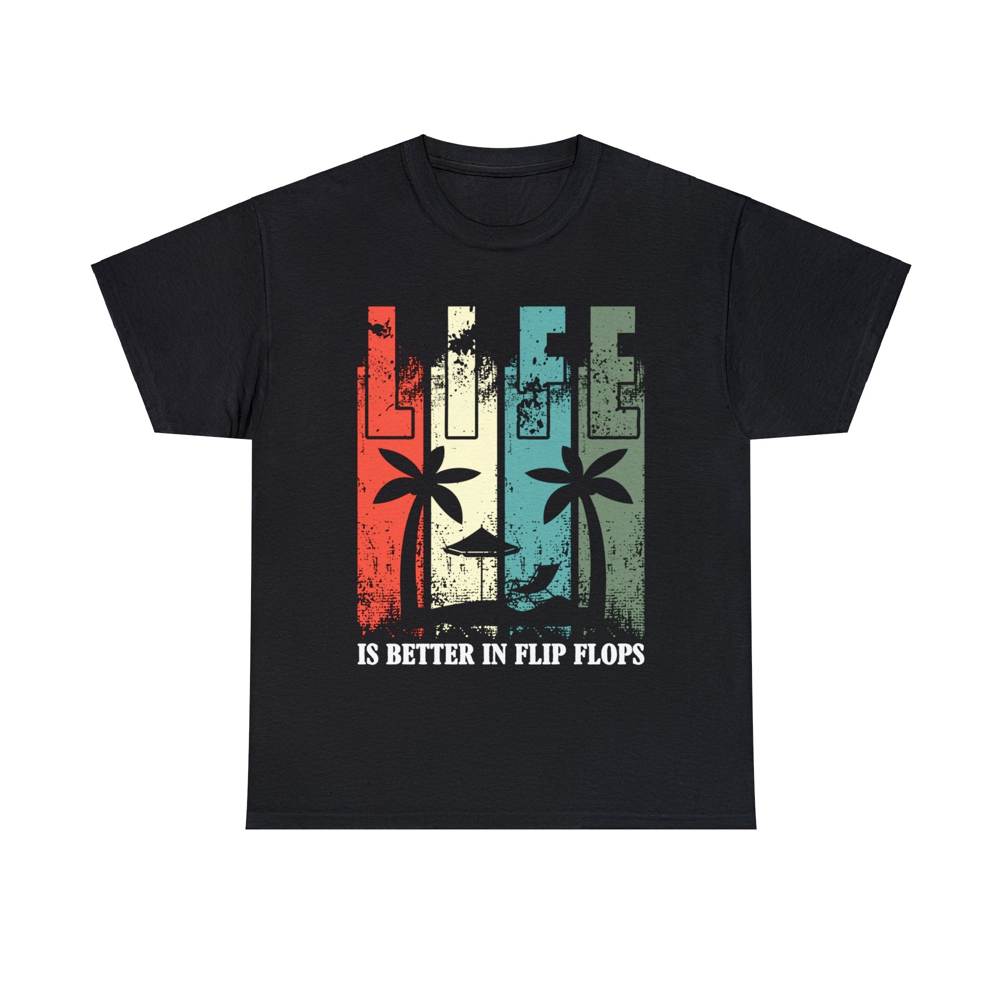 Unisex Cotton Tshirt - Life Is Better