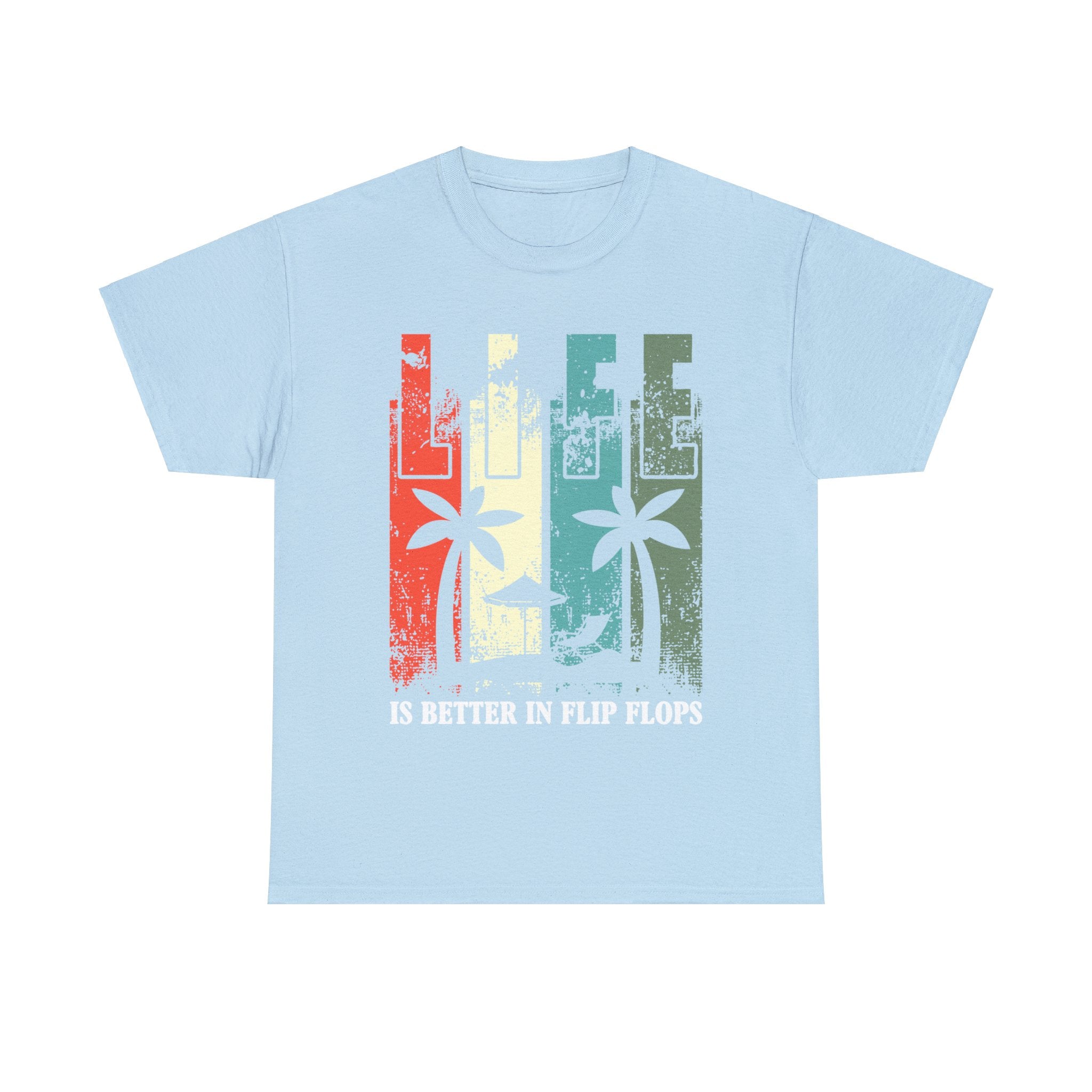 Unisex Cotton Tshirt - Life Is Better