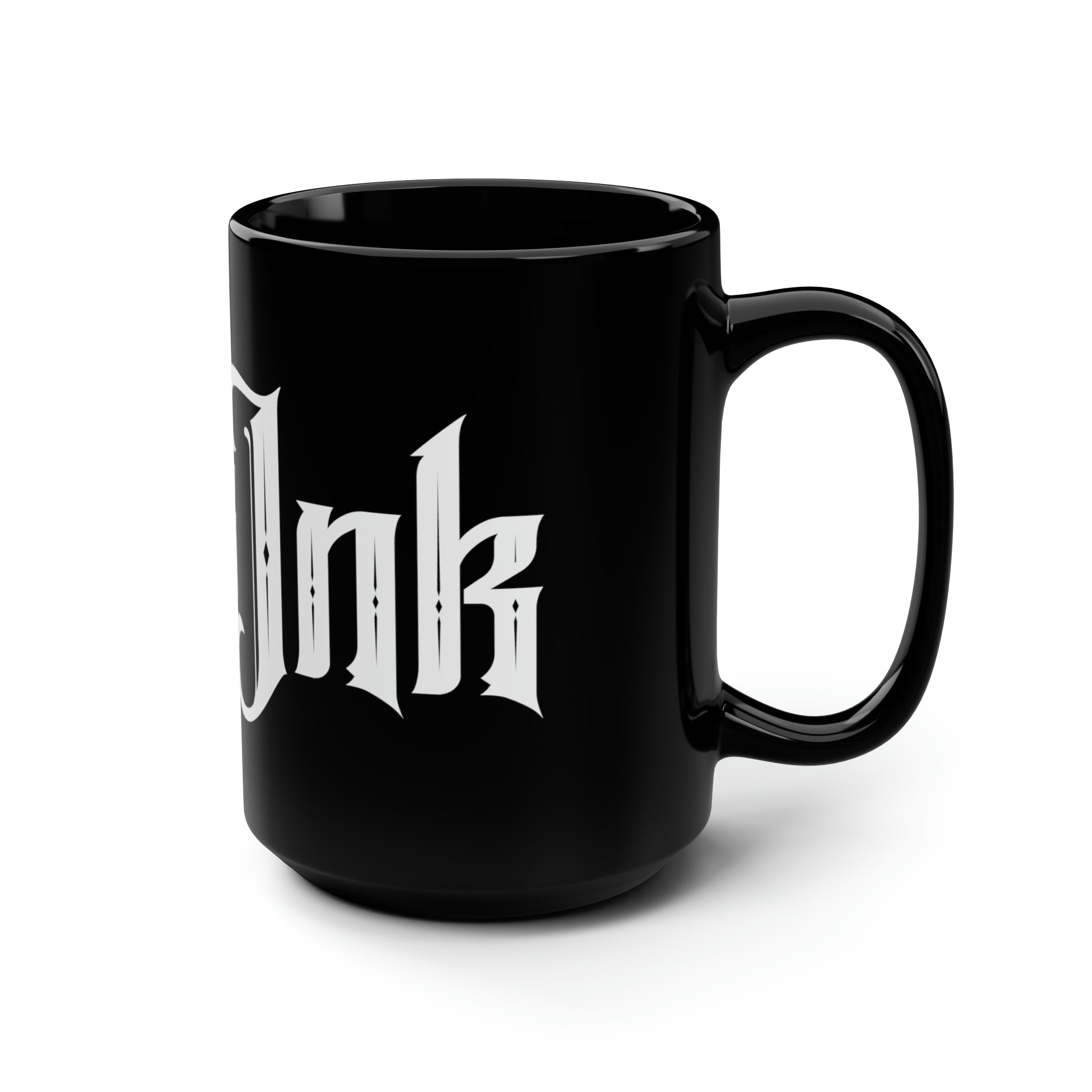 Black Mug, 15oz - Black Ink Tattoo