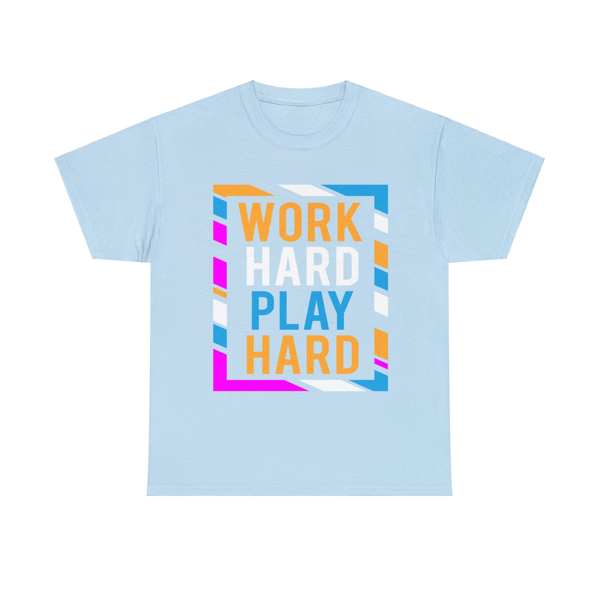 Unisex Cotton Tshirt - Work Hard