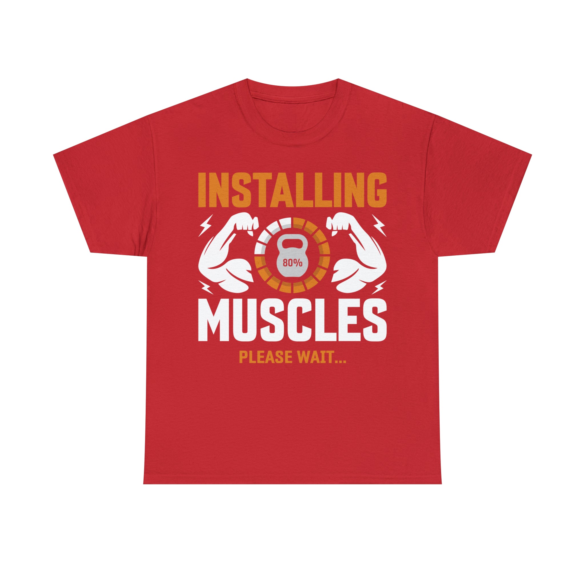 Unisex Cotton T-Shirt - Installing Muscles