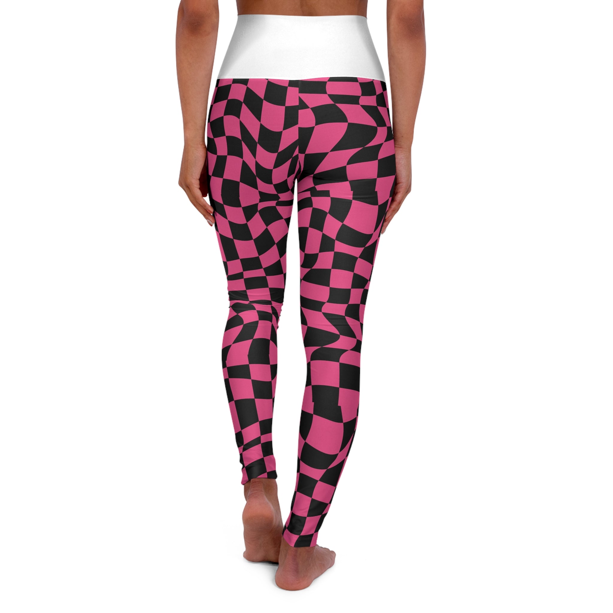 High Waisted Yoga Leggings (AOP)