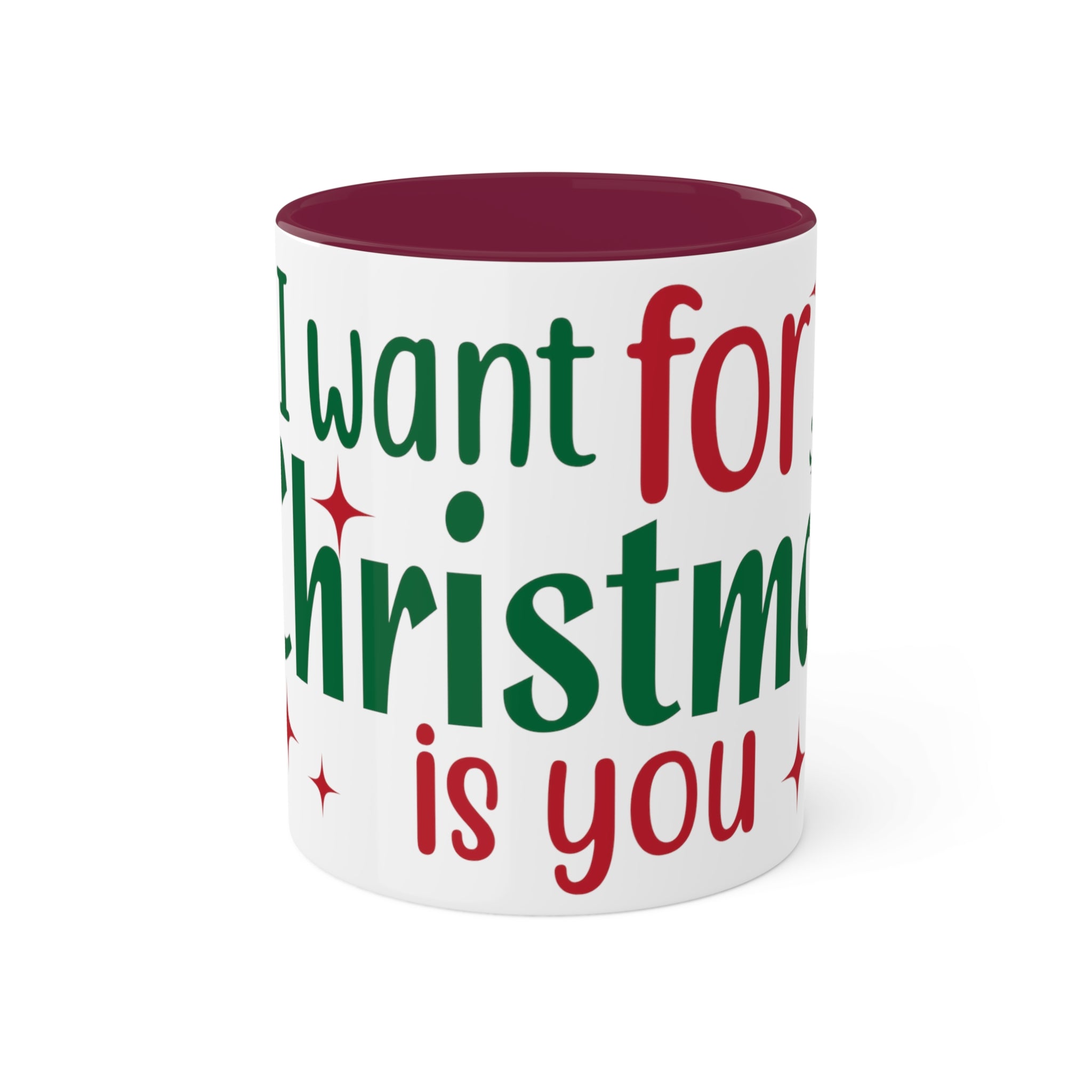 Cozy Moments Mug: 'All I Want for Christmas is You' - A Heartwarming Gift for Your Beloved