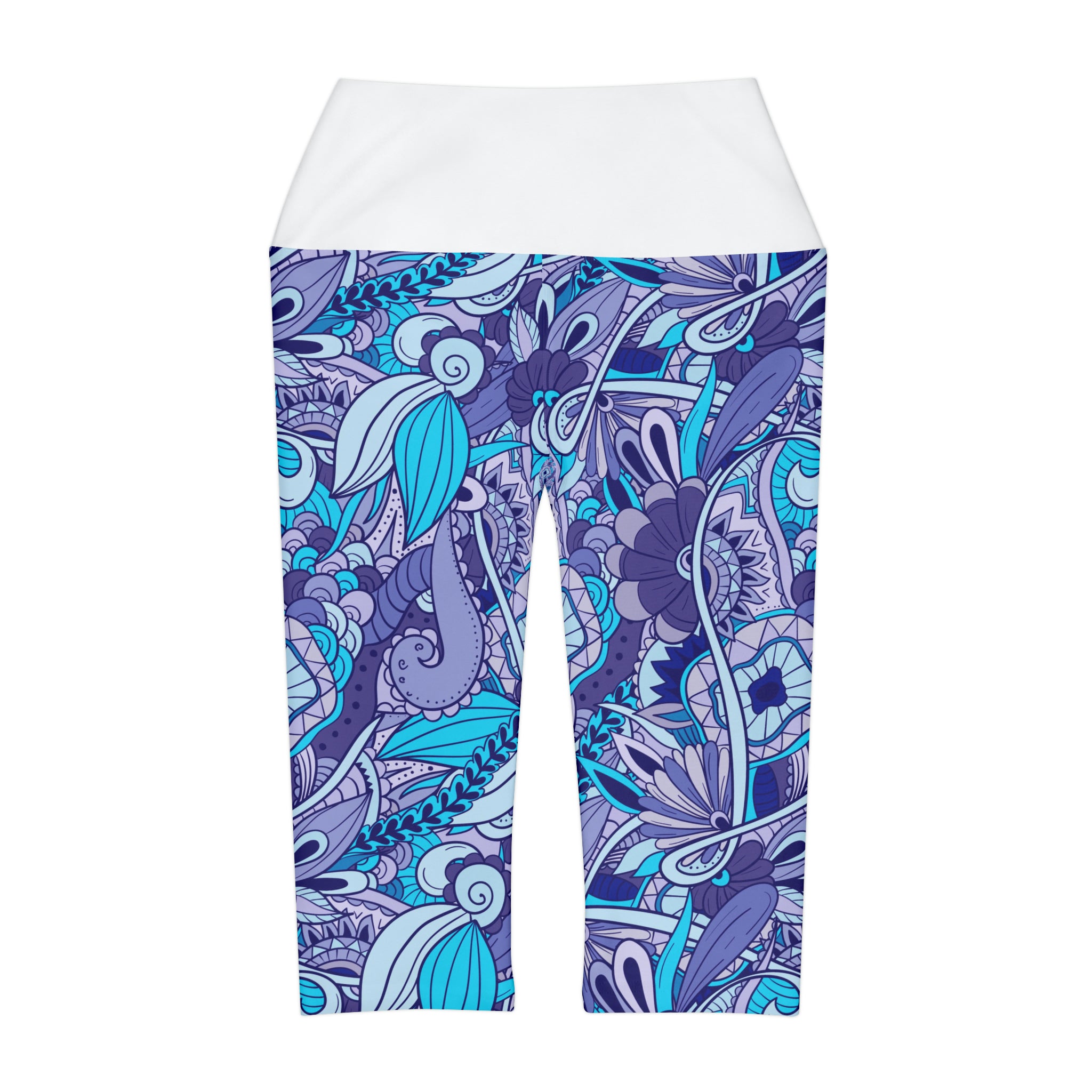 Yoga Capri Leggings (AOP)