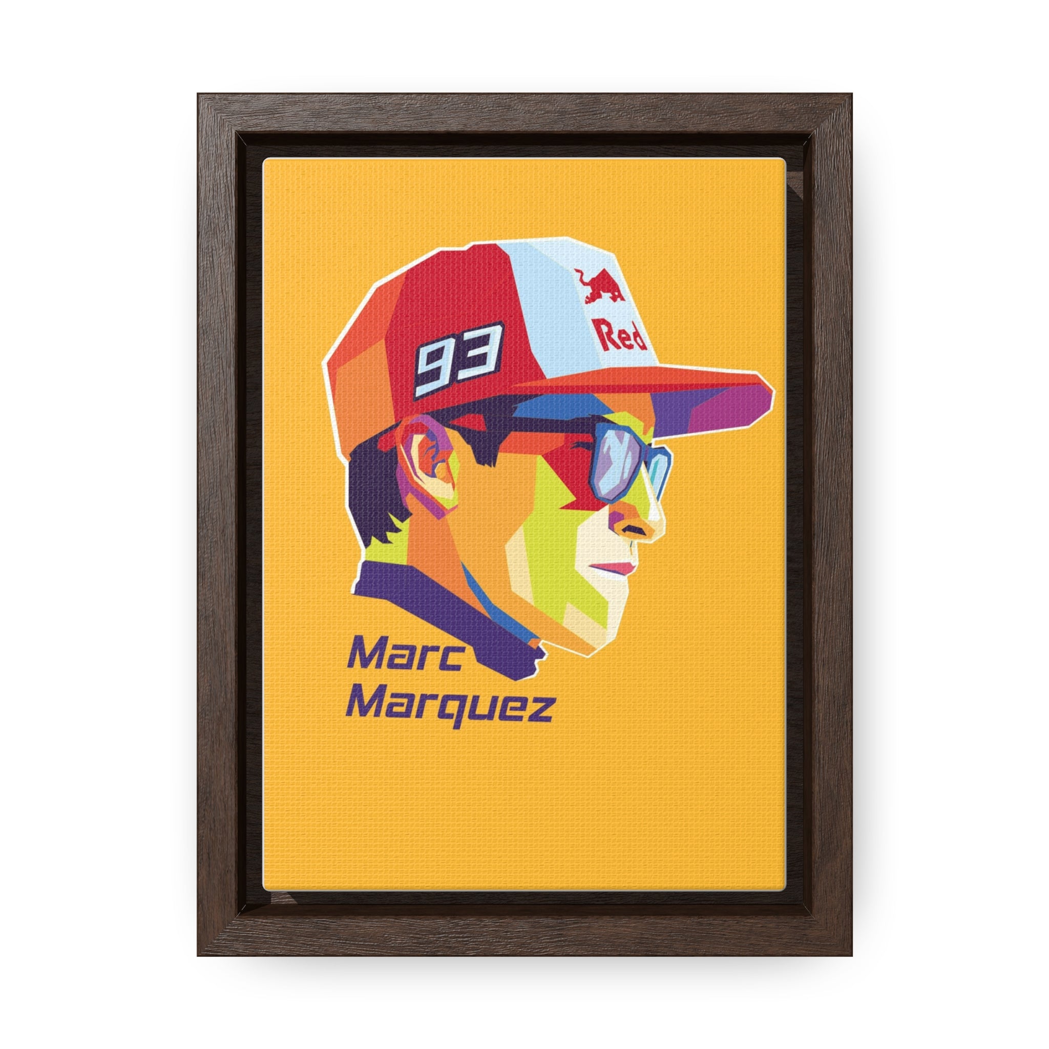 Marc Marquez Gallery Canvas Wraps, Vertical Frame