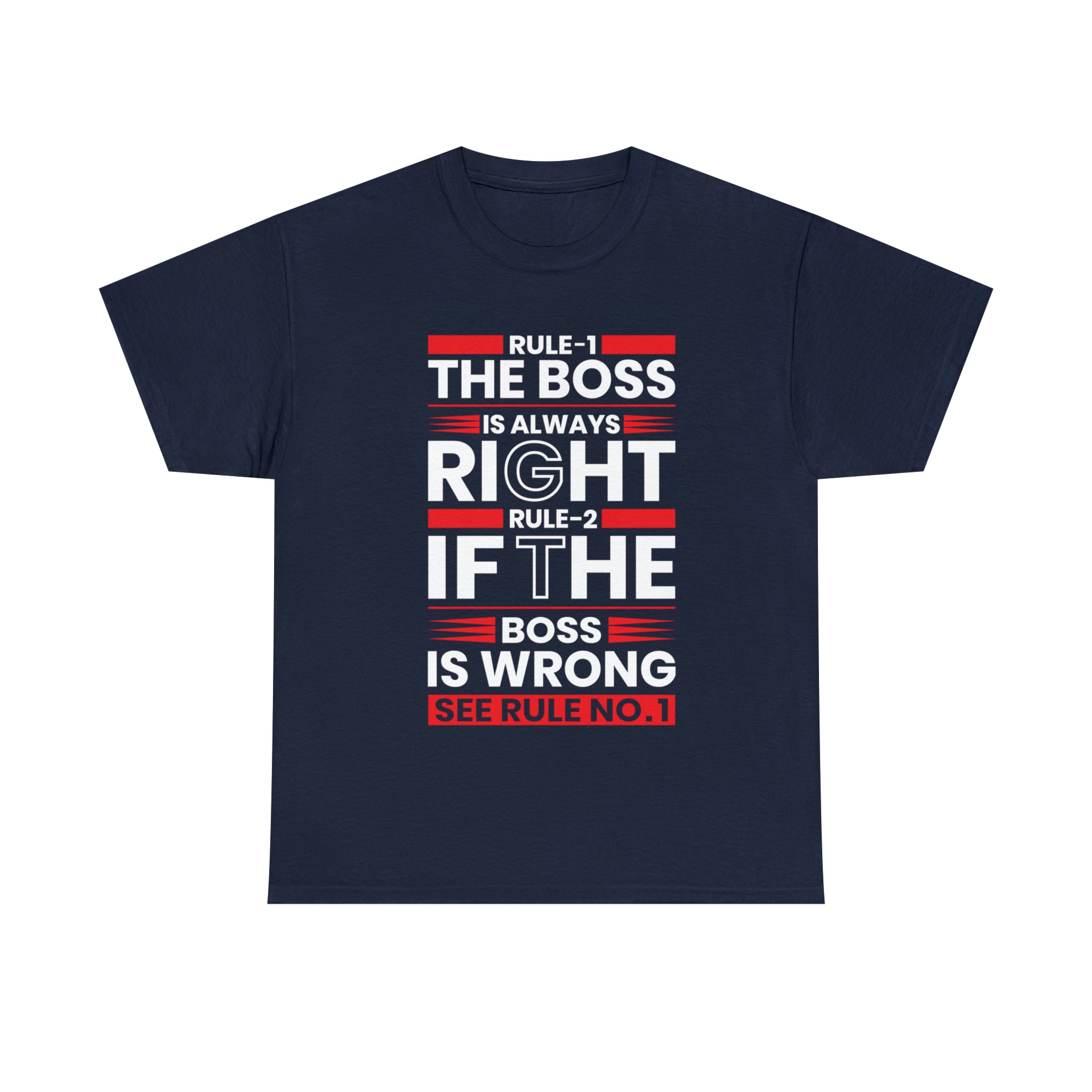 Unisex Cotton T-Shirt - Boss Rule