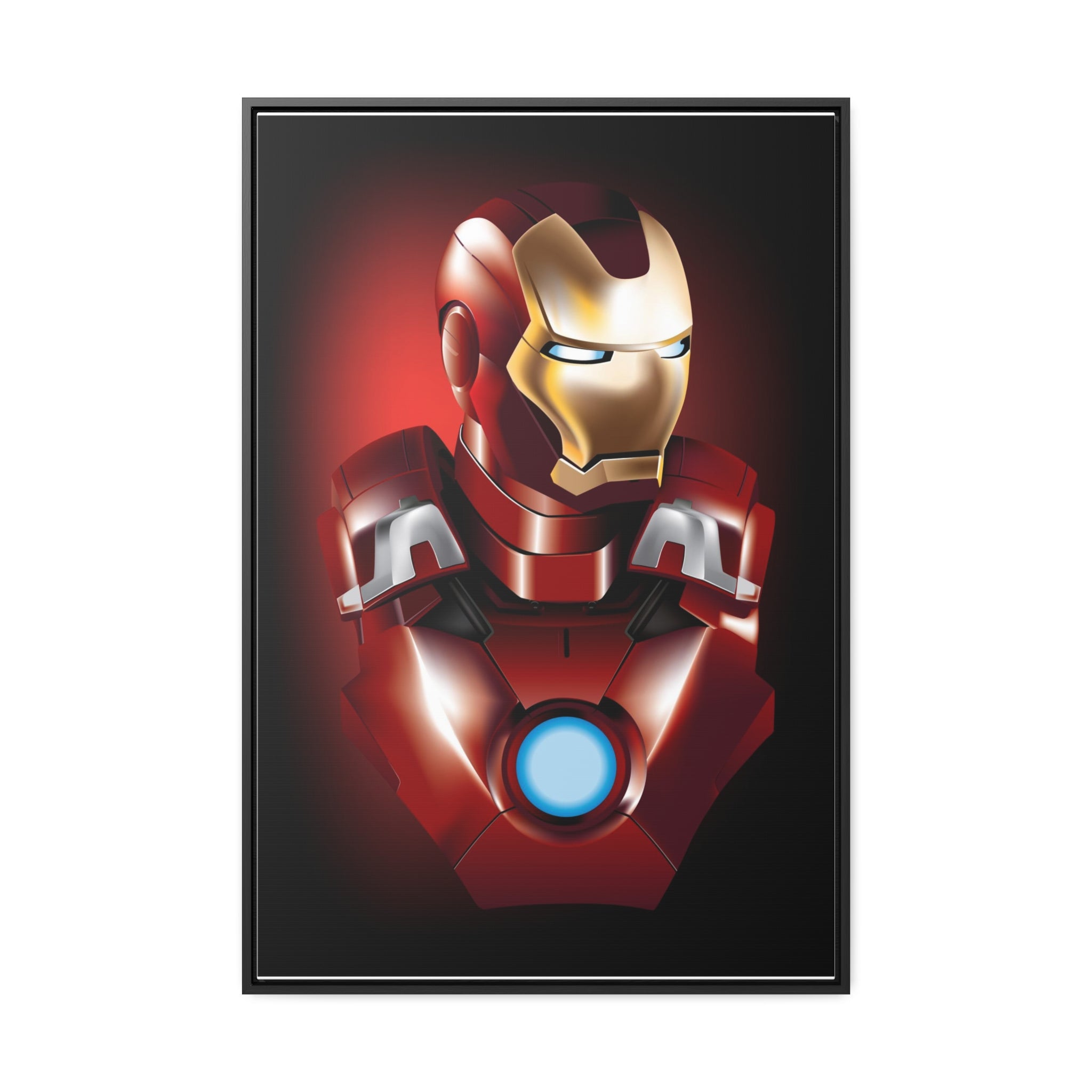 Iron Man Gallery Canvas Wraps, Vertical Frame