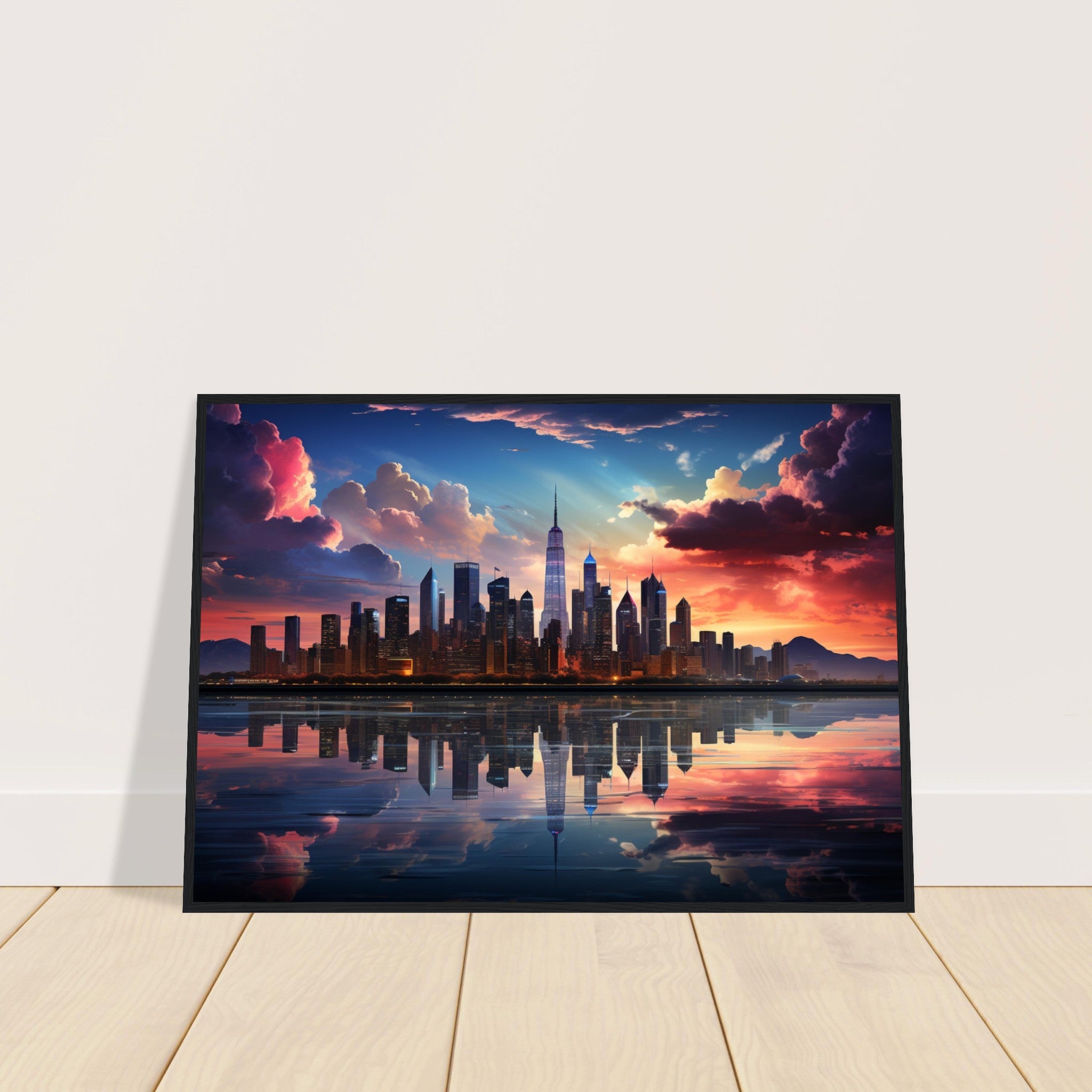 Premium Matte Paper Wooden Framed Poster