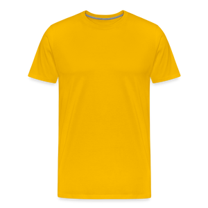 Men’s Premium T-Shirt - sun yellow