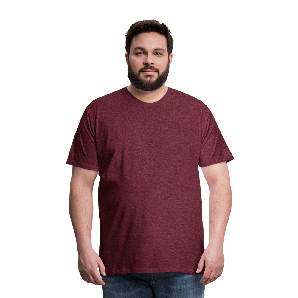 Men’s Premium T-Shirt - heather burgundy