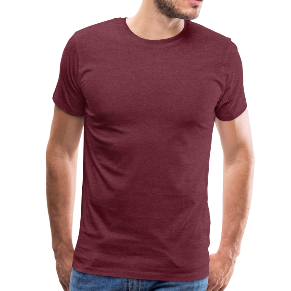 Men’s Premium T-Shirt - heather burgundy