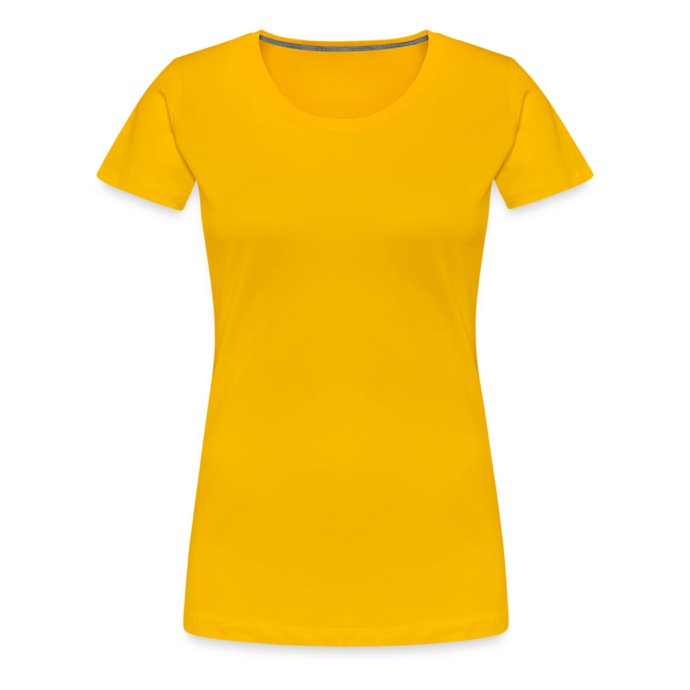 Women’s Premium T-Shirt - sun yellow