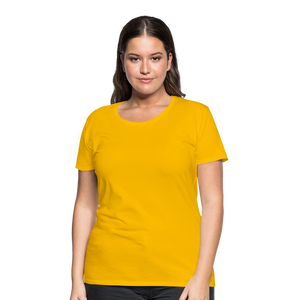 Women’s Premium T-Shirt - sun yellow