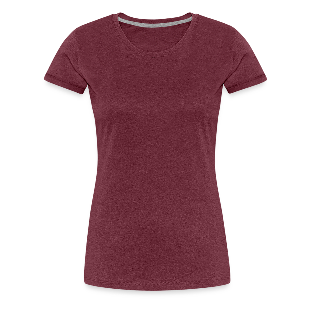 Women’s Premium T-Shirt - heather burgundy