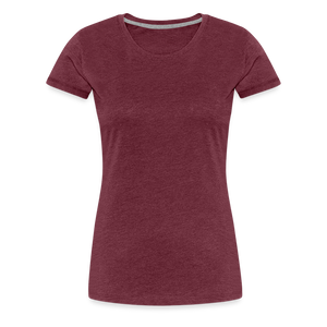 Women’s Premium T-Shirt - heather burgundy