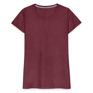 Women’s Premium T-Shirt - heather burgundy