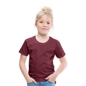 Kids' Premium T-Shirt - heather burgundy