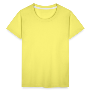 Kids' Premium T-Shirt - yellow