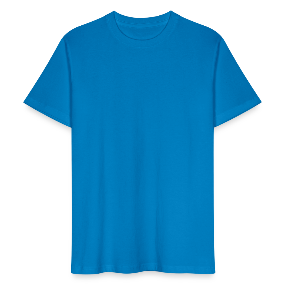 Men's Organic T-Shirt - peacock-blue