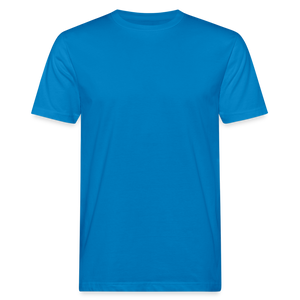 Men's Organic T-Shirt - peacock-blue