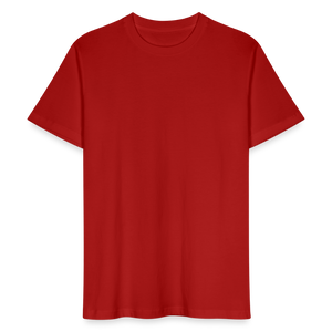 Men's Organic T-Shirt - dark red