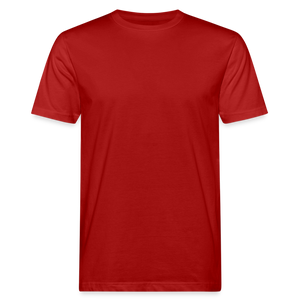 Men's Organic T-Shirt - dark red