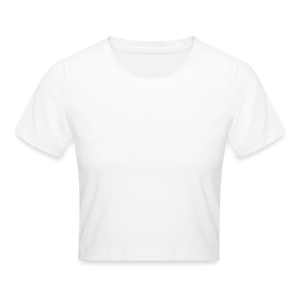 Cropped T-Shirt - white