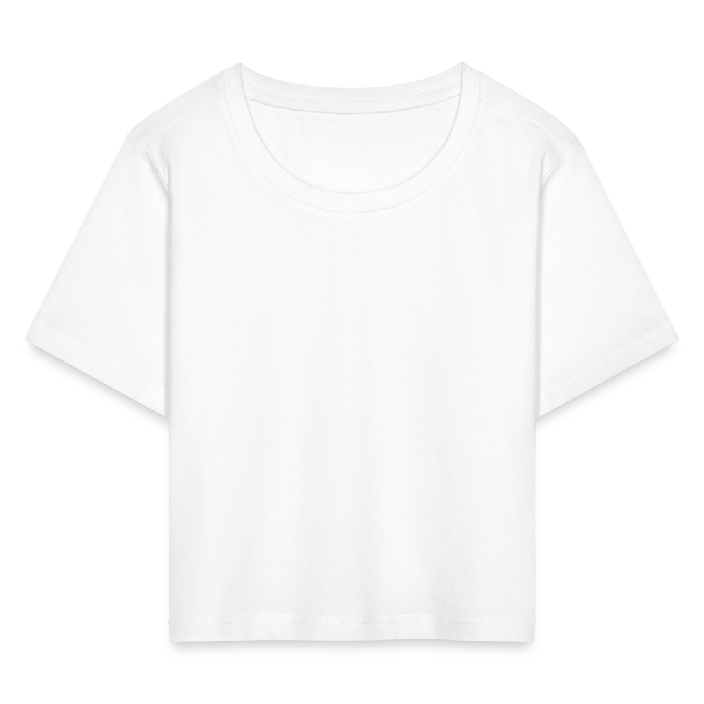 Cropped T-Shirt - white