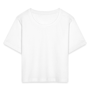 Cropped T-Shirt - white