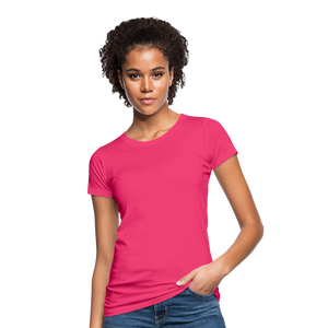 Women's Organic T-Shirt - neon pink