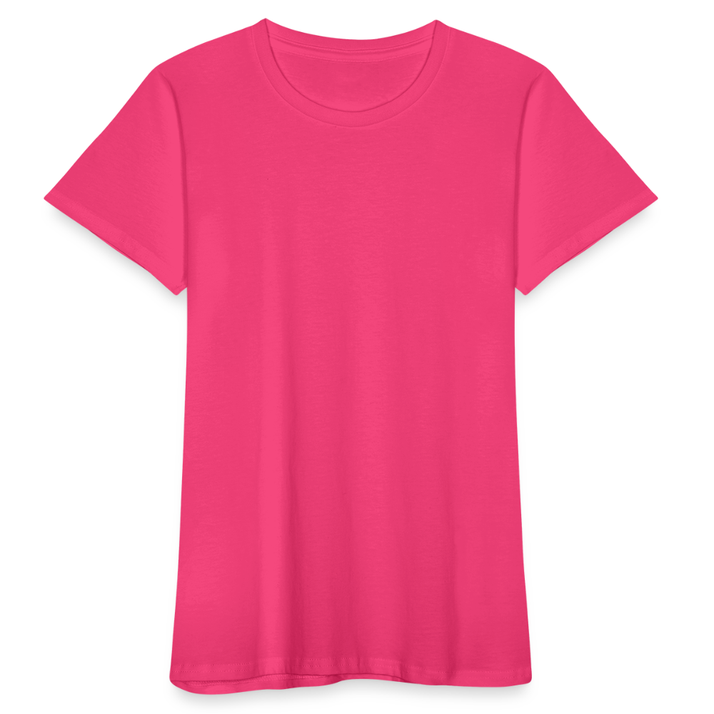 Women's Organic T-Shirt - neon pink