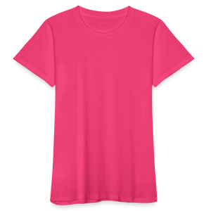 Women's Organic T-Shirt - neon pink