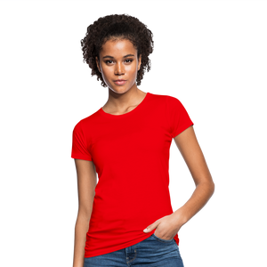 Women's Organic T-Shirt - red