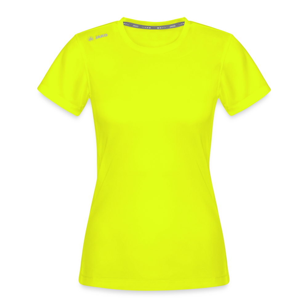 JAKO Woman's T-Shirt Run 2.0 - neon yellow