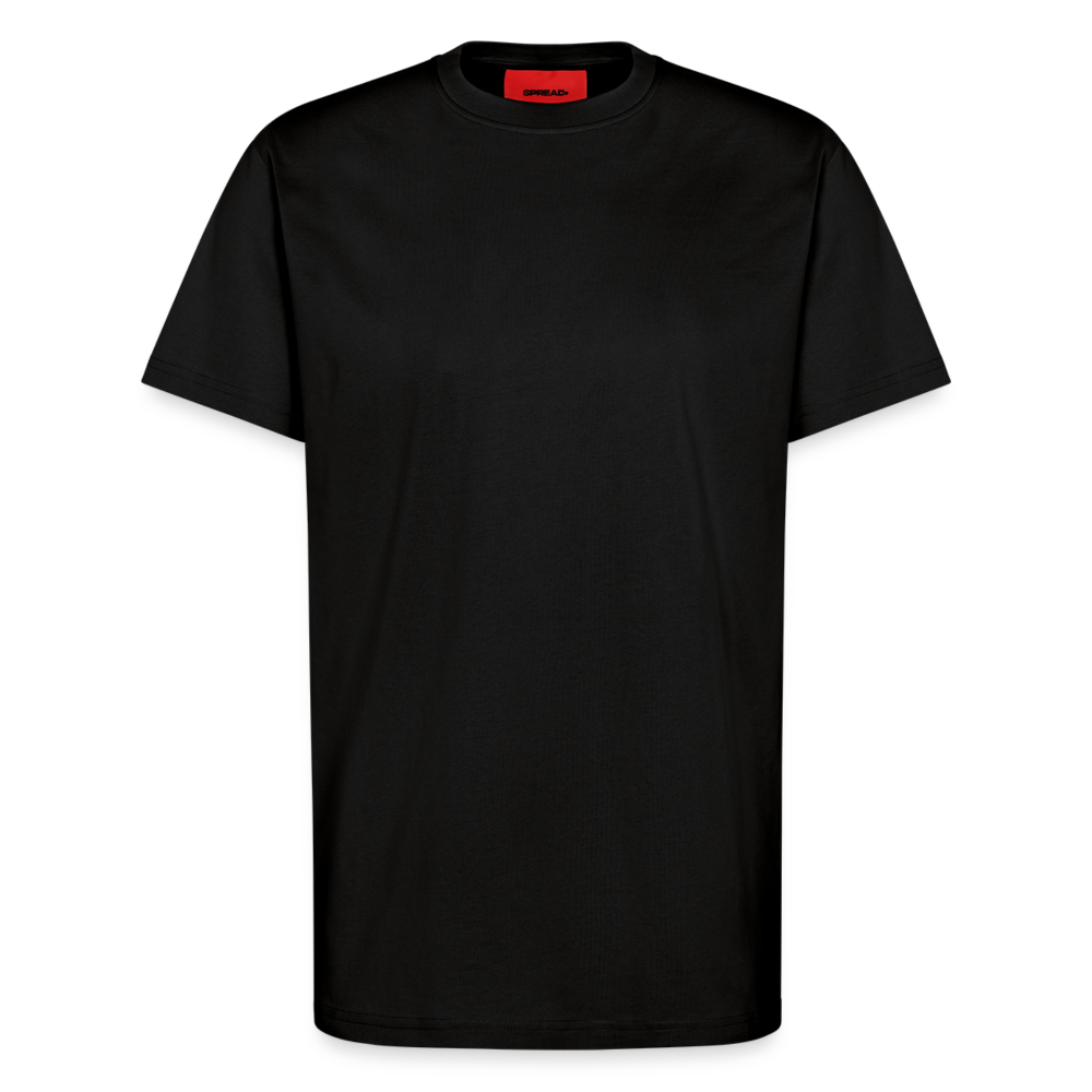 Organic Relaxed T-Shirt Made in EU - SOLID BLACK