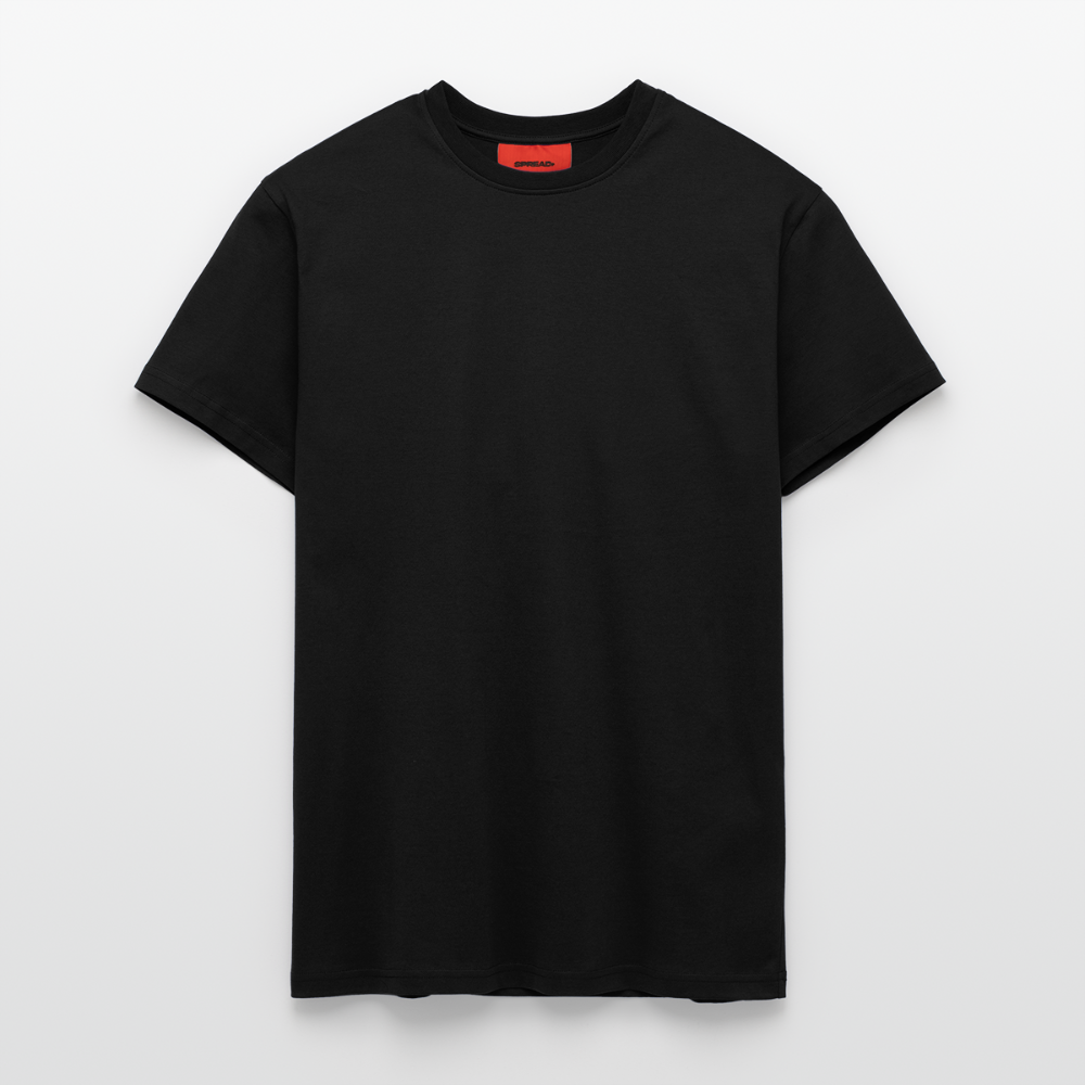 Organic Relaxed T-Shirt Made in EU - SOLID BLACK