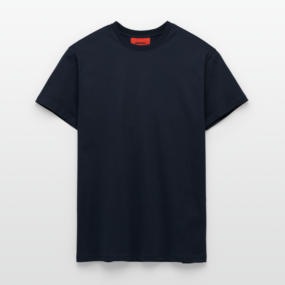 Organic Relaxed T-Shirt Made in EU - DARK NAVY