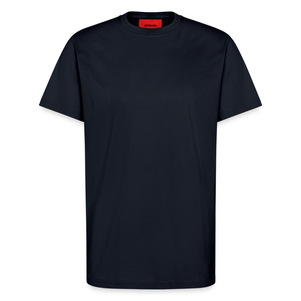 Organic Relaxed T-Shirt Made in EU - DARK NAVY