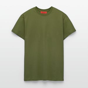 Organic Relaxed T-Shirt Made in EU - MOSS GREEN