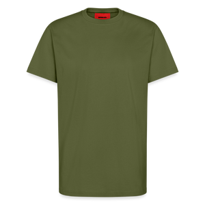 Organic Relaxed T-Shirt Made in EU - MOSS GREEN