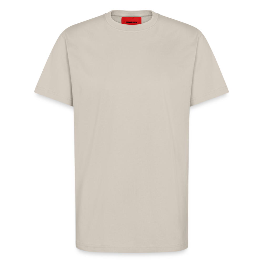 Organic Relaxed T-Shirt Made in EU - WARM CLAY